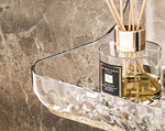 Acrylic Wall Shelf without Drilling - Transparent Bathroom Shelf for Cosmetics, Shampoo, and More