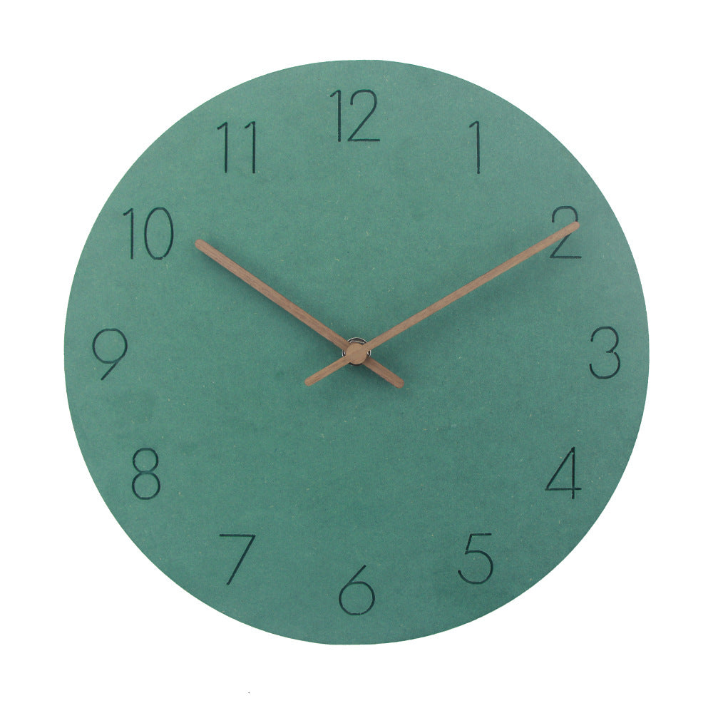 Wanduhr im minimalistischen Stil – Lautlose Uhr für modernes Interieur