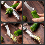 Stainless Steel Vegetable Core Remover | FruchtGenuss