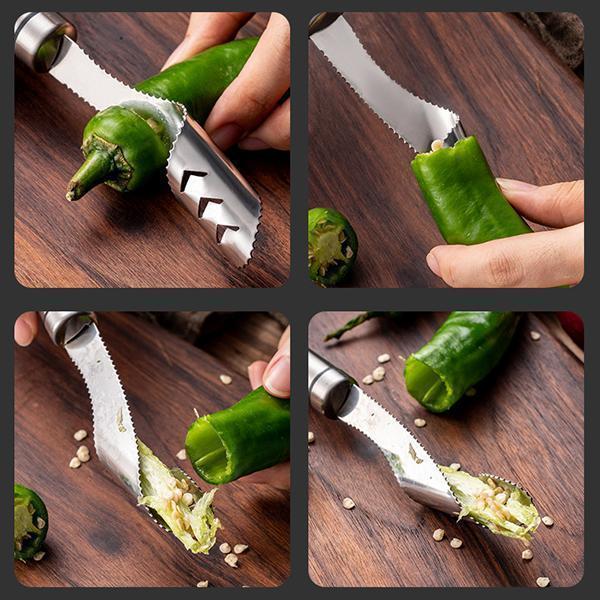 Stainless Steel Vegetable Core Remover | FruchtGenuss