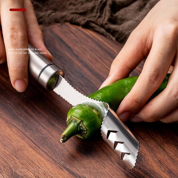 Stainless Steel Vegetable Core Remover | FruchtGenuss