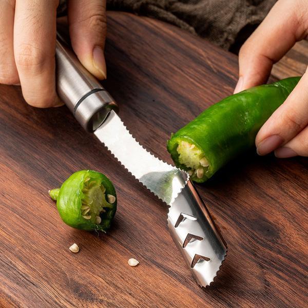 Stainless Steel Vegetable Core Remover | FruchtGenuss