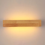 Elegante Wandlampe aus Holz mit LED – Minimalistische Lichtquelle für Ihr Zuhause