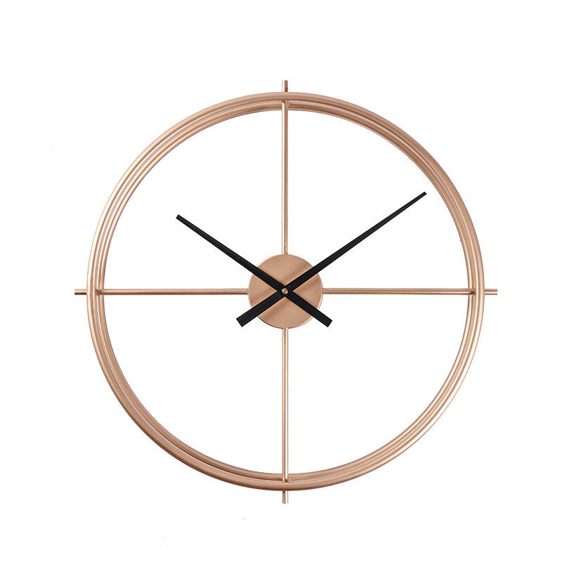 Stilvolle Wand-Uhr im Nordic Design – 50 cm Durchmesser