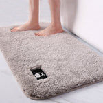Cozy thick-pile bathroom rug | SoftStep