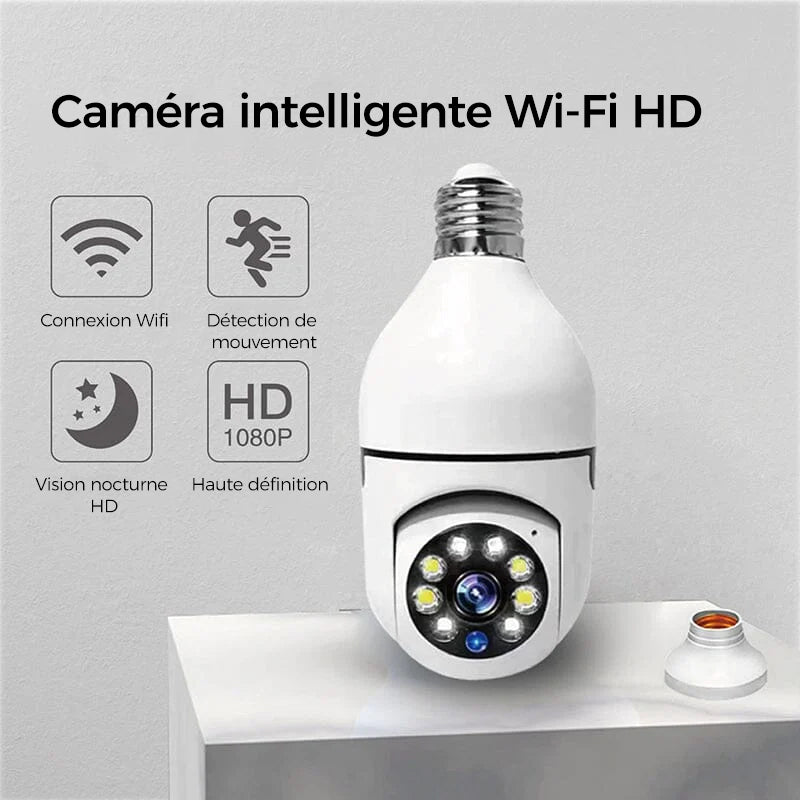 Wireless Light Bulb Security Camera