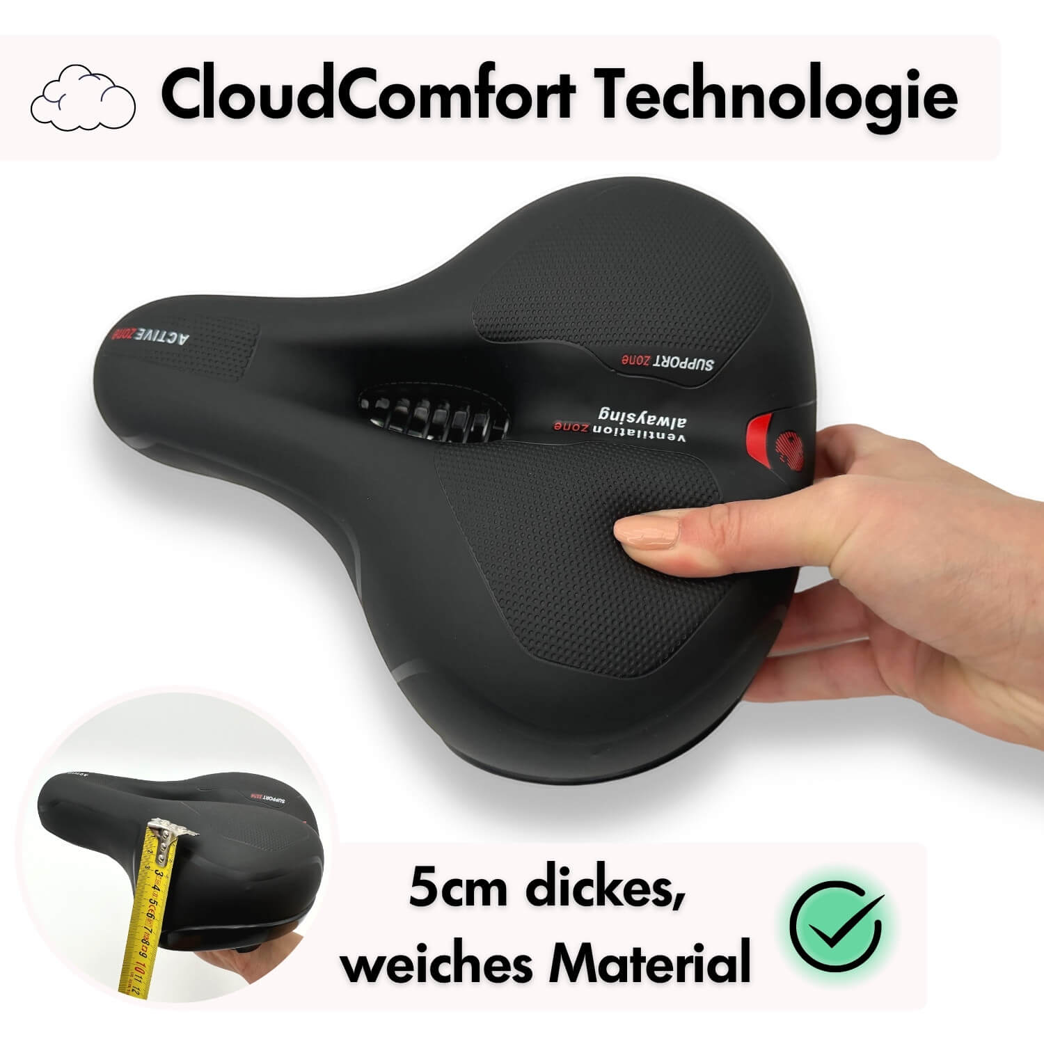 ComfortSaddle Max – Experience pain-free cycling
