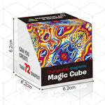 Creative magnetic building cube for versatile design possibilities