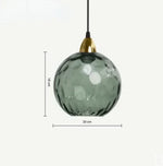 Elegant Glass Ball Pendant Lamp – AuraLicht
