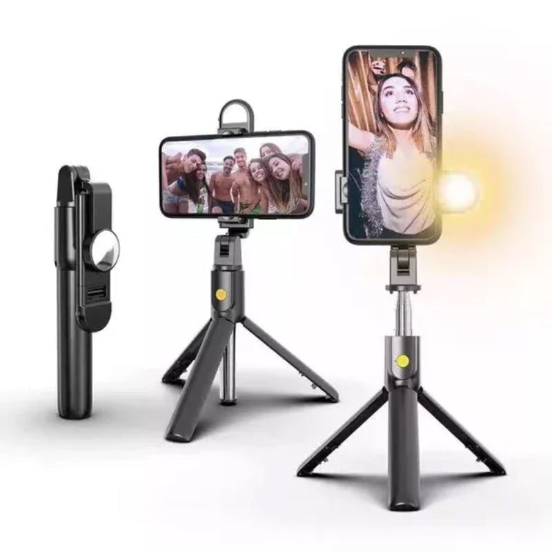 Vielseitiger Bluetooth-Selfie-Stick mit Stativfunktion