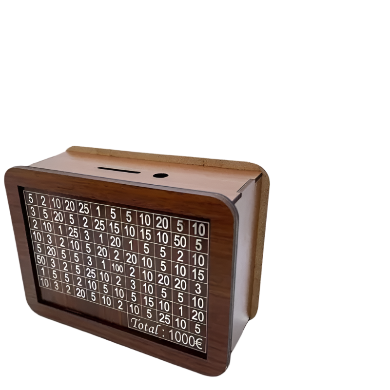 Modern Piggy Bank with LCD Display for Smart Saving