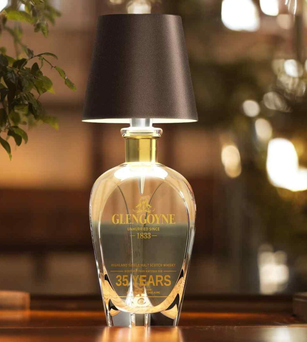 Elegante Flaschenlampe | Stilvolle Beleuchtung für Ihr Zuhause