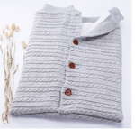 Lined Baby Sleeping Bag with Hood – Soft Knitted Fabric