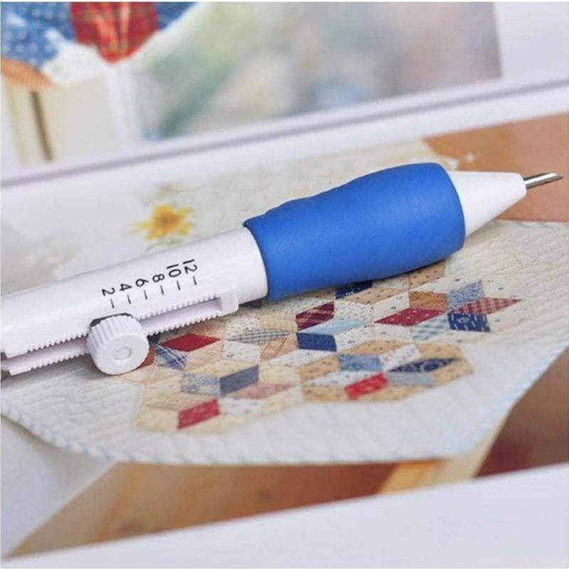 Kreativer Stickstift für mühelose Textilgestaltung