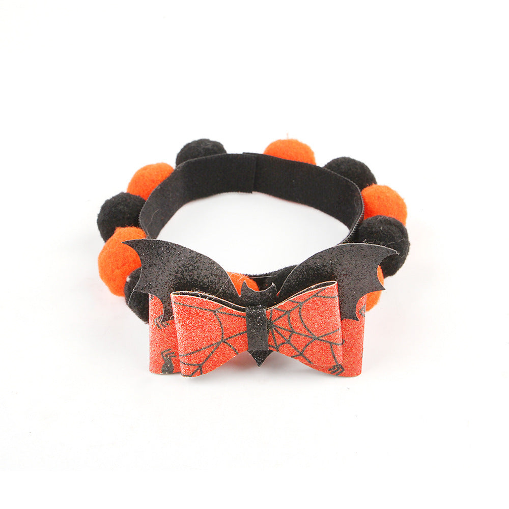 Happy Halloween Pet Collar - Adjustable for Dogs and Cats