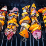 12 Pieces Stainless Steel Skewers for Grill and BBQ Tools 30 cm