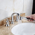 Elegant Deck-Mounted Bathtub Faucet for Modern Bathroom