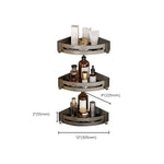 Stylish Aluminum Bathroom Shelf Set in Gray for Your Bathroom