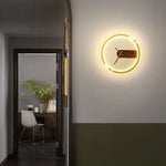 Moderne LED Wanduhr – Stilvolles, Multifunktionales Design mit Ambientebeleuchtung