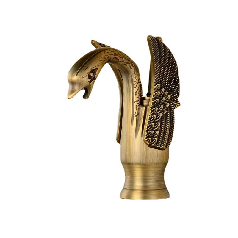 Elegant single-lever bathroom faucet in various colors