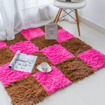 Colorful Carpet Tiles | Modular Shag Carpet Tiles for Your Home