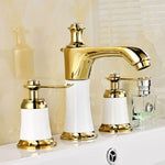 Elegant Deck-Mounted Bathtub Faucet for Modern Bathroom