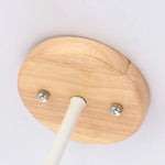 Wooden Sputnik Lamp for a Modern Living Ambiance
