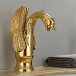 Elegant single-lever bathroom faucet in various colors