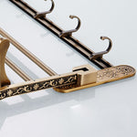 Elegant Metal Bathroom Accessory Set for Stylish Spaces