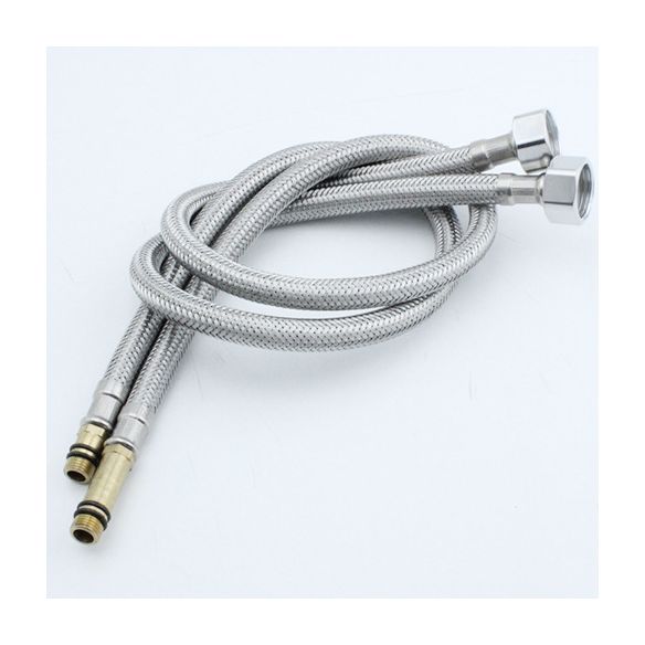 Elegant single-lever basin mixer in a noble design