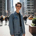 Elegante Sonnenbrille mit robustem Metallrahmen und UV-Schutz