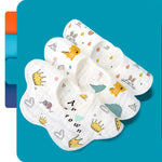 Muslin Baby Bibs - Gentle Burp Cloths with Cute Designs