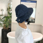 Protective wide-brimmed summer hat