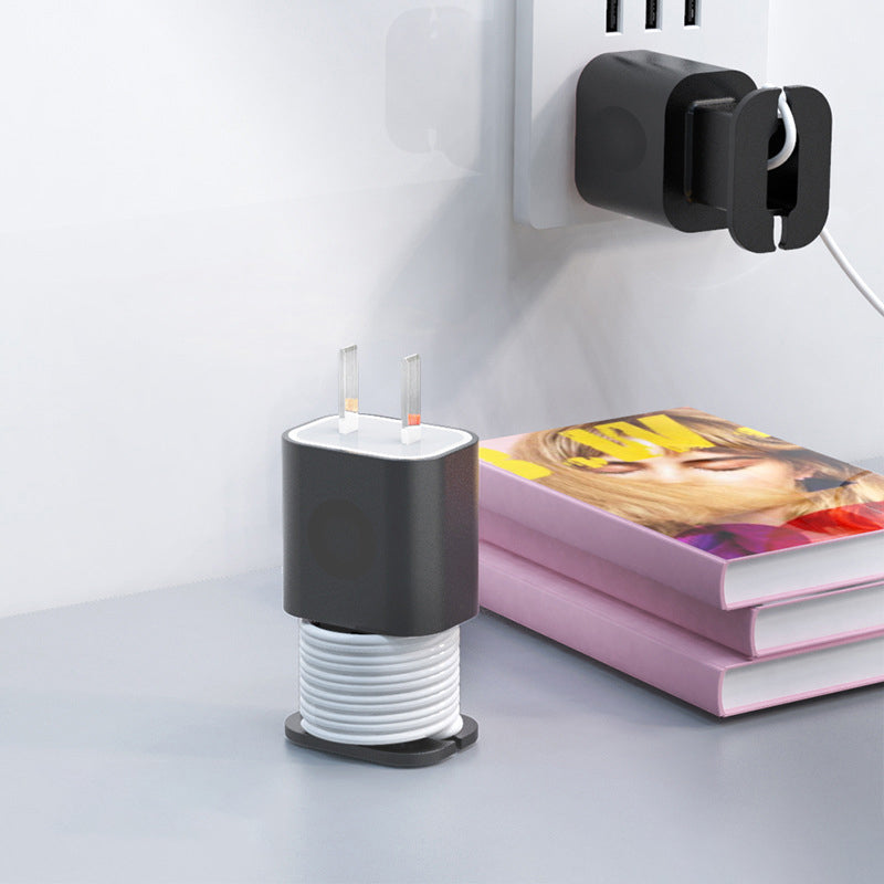Multifunktionale Silikon Hülle für Ladegeräte und Kabel