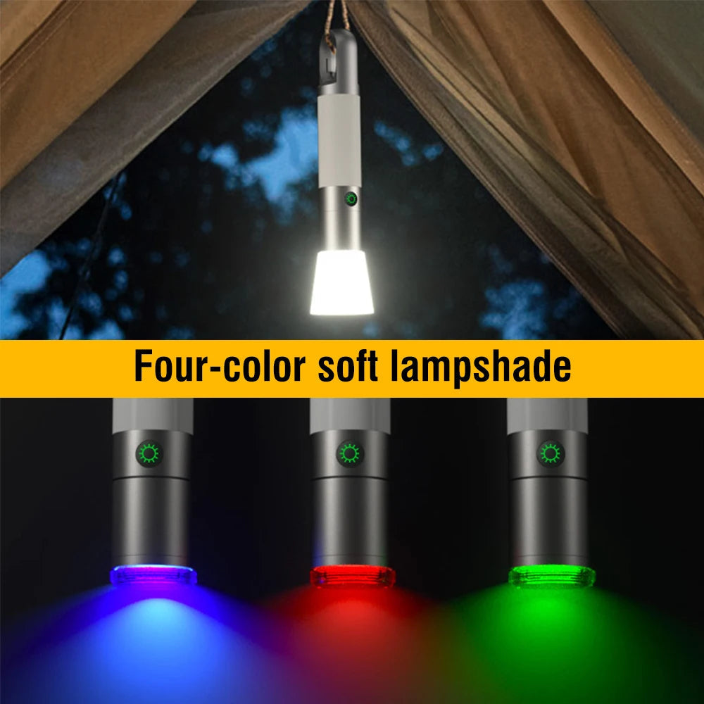 Vielseitige LED-Taschenlampe für jede Situation