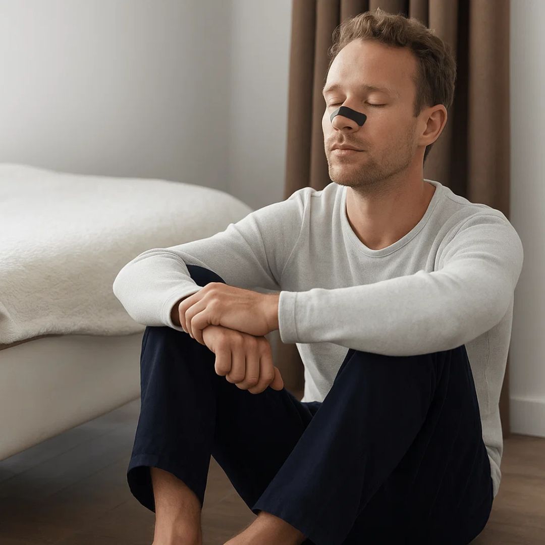 Nasal Strips for Snoring – Breathable Mesh for Restful Sleep