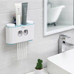 Intelligenter Zahnbürstenhalter und Zahnpastenspender Set | CleanaCare