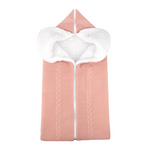 Sleeping Bag for Babies with Hood – Cuddly Knitted Sleeping Bag