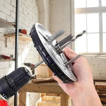 Adjustable Hole Saw for Drills – Clean Holes from 45 to 130 mm