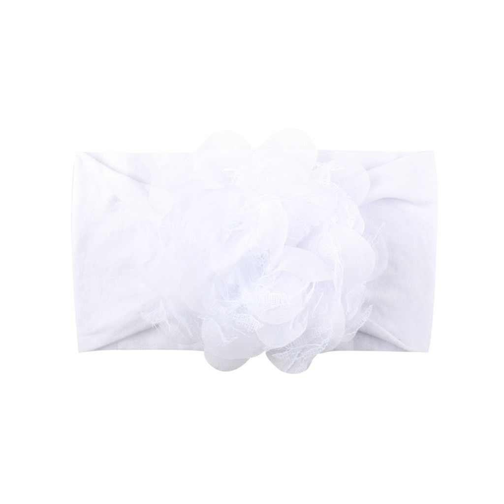 Headband for newborns and toddlers - Soft hairband with flower