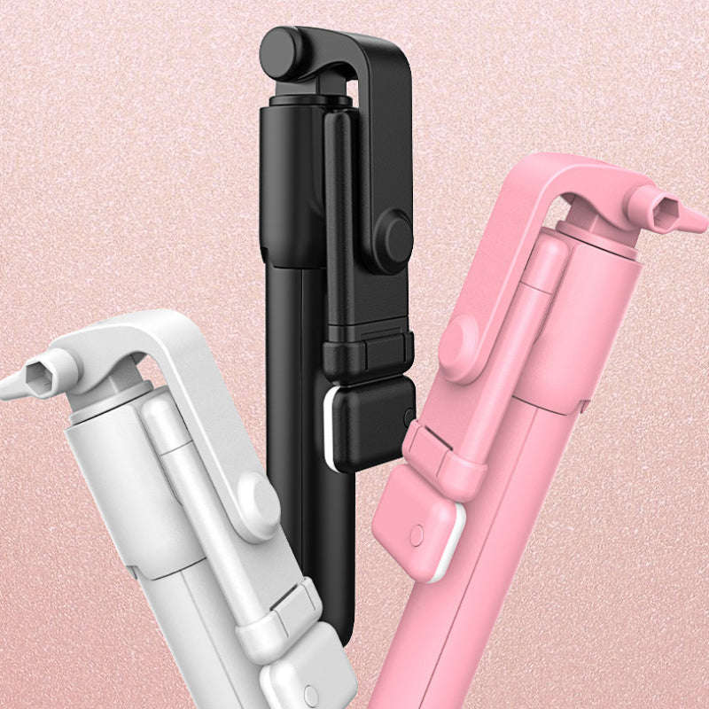 Versatile 6-in-1 Bluetooth Selfie Stick with Tripod