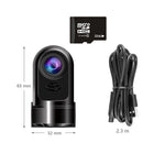 Kompakte HD Dashcam mit 360° Schwenkfunktion