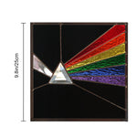 Panel with dark side of the moon