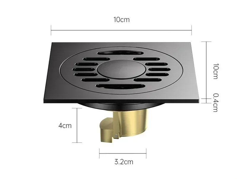 Smart Stainless Steel Shower Drain Solution for Your Bathroom