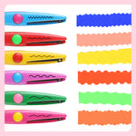 Colorful Pattern Cutters for Creative Kids – Set of 6