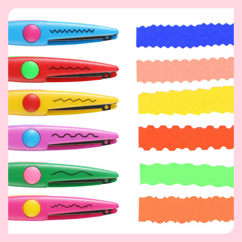 Colorful Pattern Cutters for Creative Kids – Set of 6