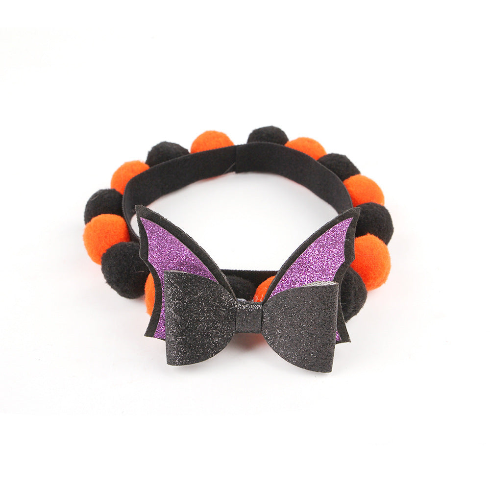 Happy Halloween Pet Collar - Adjustable for Dogs and Cats
