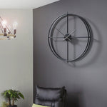 Stilvolle Wand-Uhr im Nordic Design – 50 cm Durchmesser