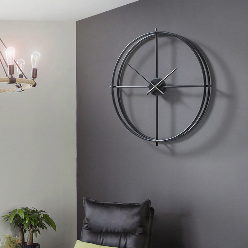 Stilvolle Wand-Uhr im Nordic Design – 50 cm Durchmesser