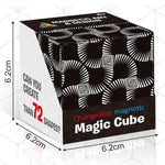 Creative magnetic building cube for versatile design possibilities